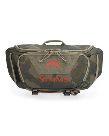 Simms Tributary Hip Pack Regiment Camo Olive Drab