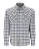 Simms Brackett Shirt Sterling Plaid - wszechstronna koszula wędkarska