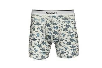 Simms Boxer Brief Rooster Fest Khaki XL