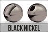 Traper główki wolframowe Slotted Black Nickel (10szt.) 