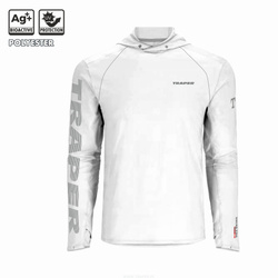 Traper Solar Pro Hood White Sweat Shirt
