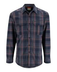Simms Coldweather Shirt Selvedge Logan Plaid M
