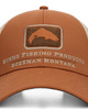 Simms Trout Icon Trucker Stonefly - czapka wędkarska z daszkiem