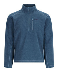 Simms Rivershed Half Zip Neptune Heather - bluza polarowa