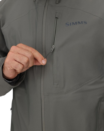 Simms Vapor Elite Jacket Gunmetal - kurtka wędkarska z kapturem