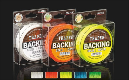 Traper Backing Blue 20lb 50yd