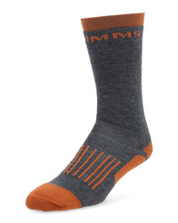 Simms Merino Midweight Hiker Sock Flame