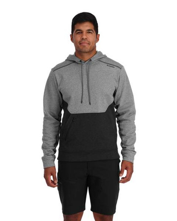 Simms CX Hoody Steel Heather/Black Heather 