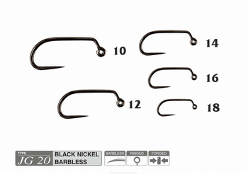 Haczyki muchowe Traper JG20 Hikara #14
