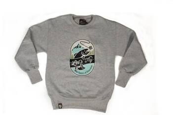 Lets'fly Bluza grey classic M