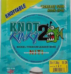 Linka Knot 2 Kinky Multi Strand 1X7 Nickel Titanium 3 m / 18lb