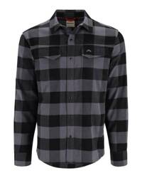 Simms Gallatin Flannel Shirt Slate Buffalo Check