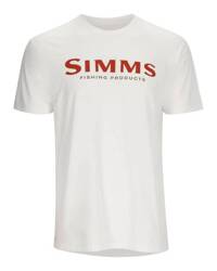 Simms Logo T-shirt White 3XL