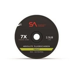 Żyłka SA Absolute Fluorocarbon Trout Tippet 4X