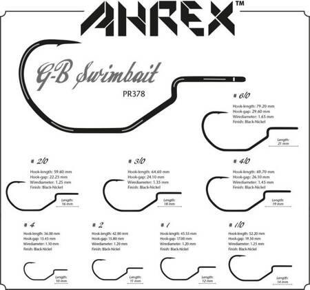 Ahrex PR378 – GB Predator Swimbait