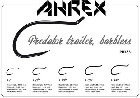 Ahrex PR383 - Trailer Hook Barbless 