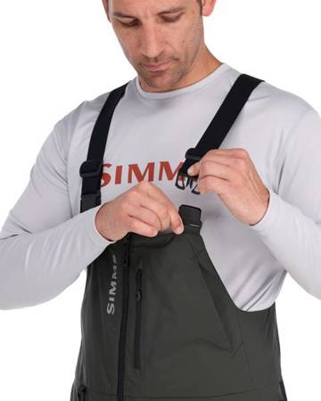 Simms Guide Insulated Bib Carbon 