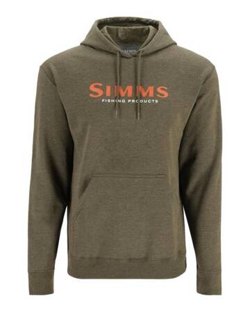 Simms Logo Hoody Military Heather 