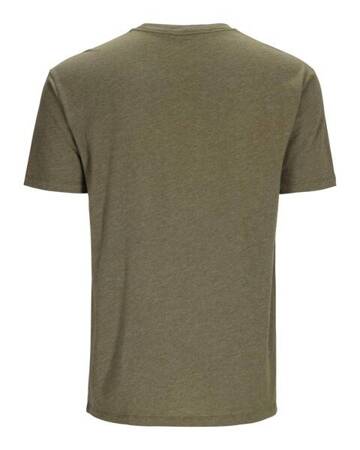 Simms Logo T-shirt RC Dark Clover/Military Heather 3XL