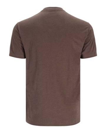 Simms Trout Outline T-Shirt Brown Heather XXL