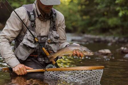 Smith Creek Rod Clip with zinger - uchwyt na wędkę