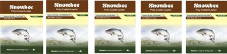 Snowbee Poly-Coated Leader Salmon (0,55mm core - 30lb) Intermediate - 10ft