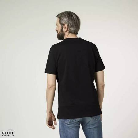 T-shirt Geoff Anderson Organic Tee Logo - Black L