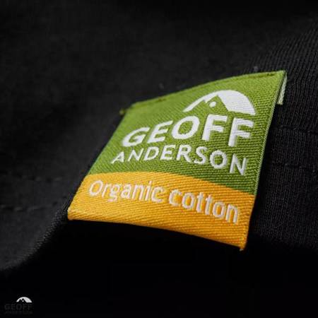 T-shirt Geoff Anderson Organic Tee Logo - Black L