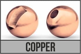 Traper główki wolframowe Slotted Copper (10szt.)