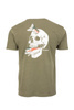 Simms Trout On My Mind T-Shirt Military Heather XL