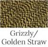 Whiting 100 Saddle Hackle Pack #16 - Grizzly Golden Straw